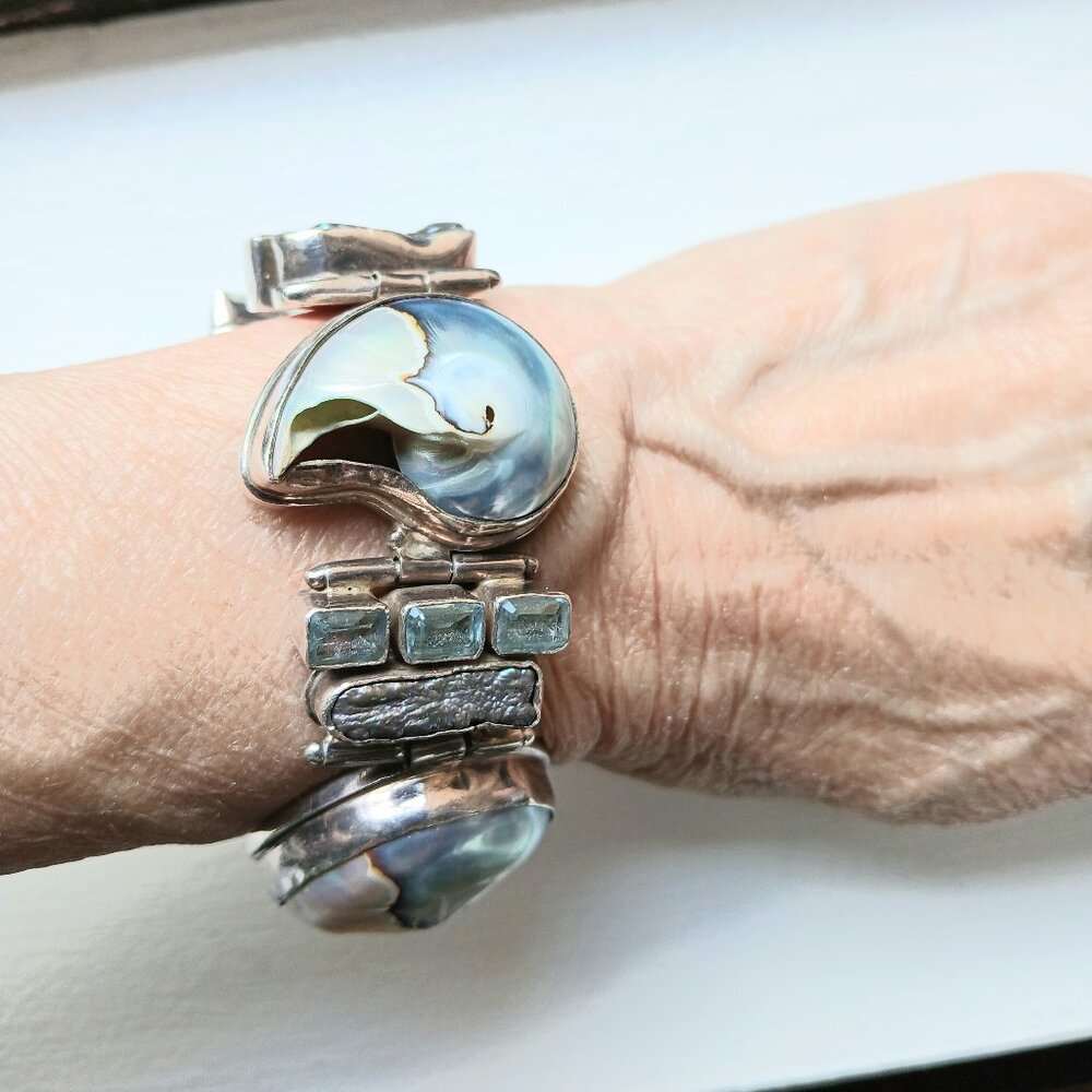 Bracelet & Earrings Set - Solid Sterling Silver!